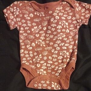 Koala Kids Brown and White Bodysuit Soft Cotton One Piece​​